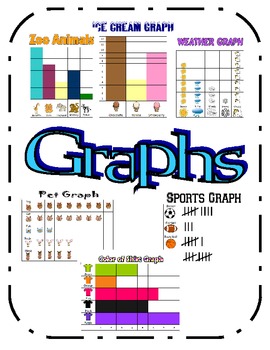 Preview of Graphs (Picture, Bar and Tally Marks)