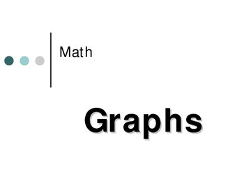 Preview of Graphs Power Point
