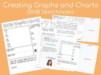 Preview of Graphs and Charts - DINB Sketchnotes 