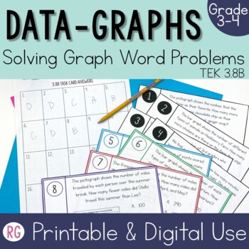 Preview of Data Analysis | Graphs and Data Word Problems