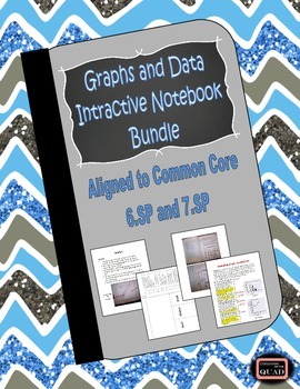 Preview of Graphs and Data Interactive Notebook Lessons {6.SP and 7.SP}