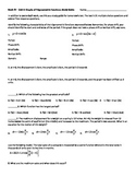 Graphs of Trigonometric Functions