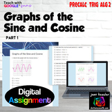 Graphs of Sine and Cosine Periodic Properties Digital Assignment