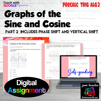 Preview of Graphs and Periodic Properties of the Sine and Cosine Digital Assignment  Part 2
