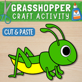 Grasshopper Craft Template | Insect Craft Activity | Build
