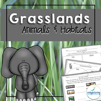 Preview of Grassland Animals and Habitat Unit