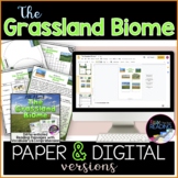 Grassland Biome Differentiated Reading Comprehension Passa