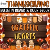 Grateful Hearts Bulletin Board and Door Decor Crafts: Idea