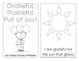 Grateful, Thankful Emergent Reader