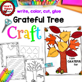 Grateful Tree Craft with Writing & Drawing Prompts | Fall 
