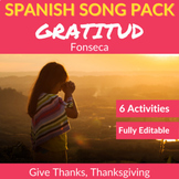 Gratitud by Fonseca - Spanish Song to Practice Listening C