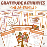 Gratitude Activities for Students PDF Bundle | SEL Thanksg