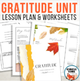 Gratitude Activities with Thankfulness Worksheets, Multicu