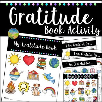 Preview of Gratitude Activity Book - Thanksgiving & Fall Lesson