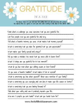 Gratitude Activity Pack by The Fulfilled Classroom | TPT