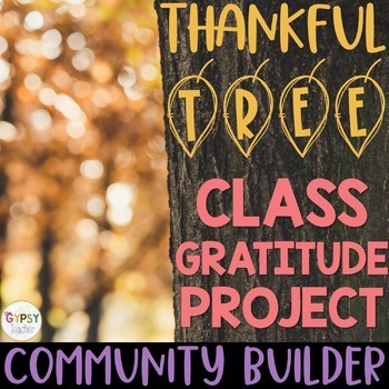 Preview of Gratitude Activity - Thankful Tree