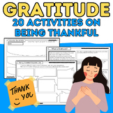 Gratitude & Being Thankful 20 Activities {Thanksgiving, SE