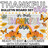 Gratitude Bulletin Board - Thanksgiving - Trendy Fall Them