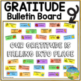 Gratitude Bulletin Board and Fall Activity Set - SEL Thank