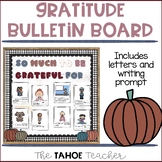 Gratitude Bulletin Board with Writing Prompt