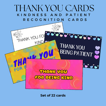 Preview of Gratitude Cards Pocket Size