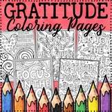 Gratitude Coloring Pages | Thanksgiving Coloring Pages