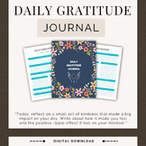 Gratitude Daily Writing Prompts | Gratitude Kindness & Dai