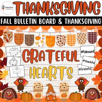 Preview of Gratitude Galore: Thanksgiving Bulletin Board and Autumn Door Decor Inspiration