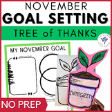 Gratitude Goal Setting Sheets for 3rd & 4th Grade Students