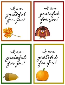 Gratitude Grams by No Fluff Teaching Stuff | Teachers Pay Teachers