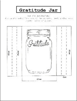 Gratitude Jar by Hey That's My Art Teacher | Teachers Pay Teachers