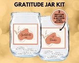 Gratitude Jar Printable | Family Gratitude Journal | Mindf