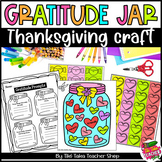 Gratitude Jar Thanksgiving Activity - Thanksgiving Craft