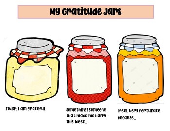 Preview of Gratitude Jars & Worry Clouds