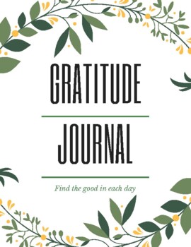 Preview of Digital Gratitude Journal