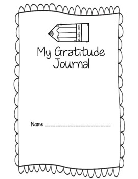 Preview of Gratitude Journal **FREEBIE**