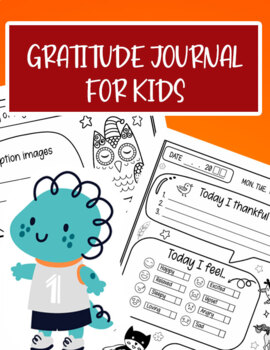 Preview of Gratitude Journal For Kids