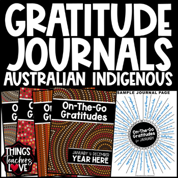 Preview of Perpetual On-The-Go Gratitude Journals Set - AUSTRALIAN INDIGENOUS 13