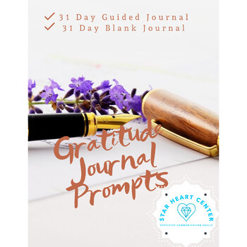 Gratitude Journal - Guided Prompts and Blank Journal For Growth Mindset