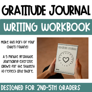 Preview of Gratitude Journal for Upper Elementary