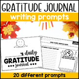 Gratitude Journal Writing Activity