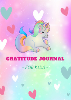 Preview of Gratitude Journal for Girls: A diary of self-discovery with daily writing prompt