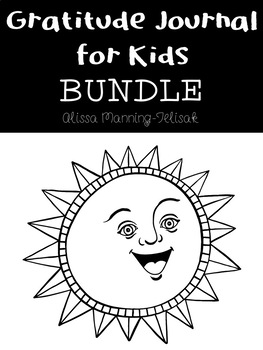 Preview of Gratitude Journals for Kids Bundle