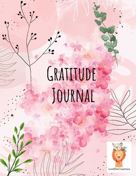 Preview of Gratitude Journal for Teachers