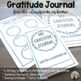 Gratitude Journal for Thanksgiving | What are you Thankful for?
