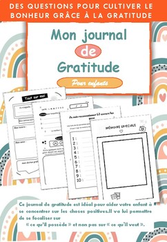 Journal de gratitude -  France