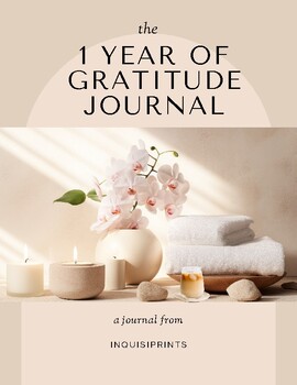Preview of Gratitude Journal with Prompts