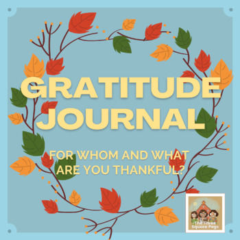 Preview of GRATITUDE JOURNALS: A Free Lesson to Foster Thankfulness in Students