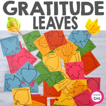 Preview of Gratitude Writing Activity - Thanksgiving Activity - Gratitude Project
