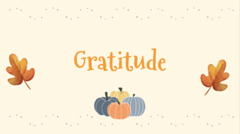 Preview of Gratitude Lesson K-2 